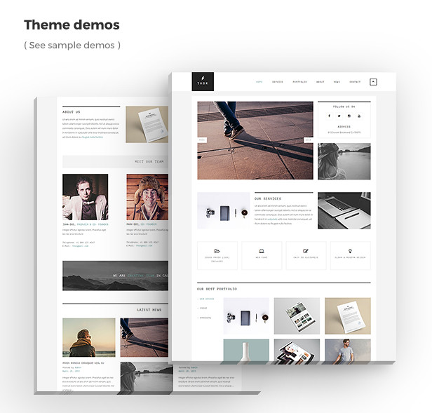 Thor - Creative Multipurpose Muse Template - 10