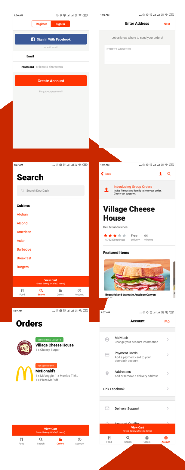 FoodApp React Native Theme - 6