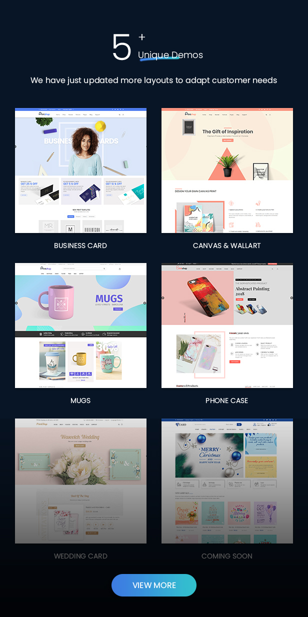 Printshop - Responsive Magento Printing Theme - 4