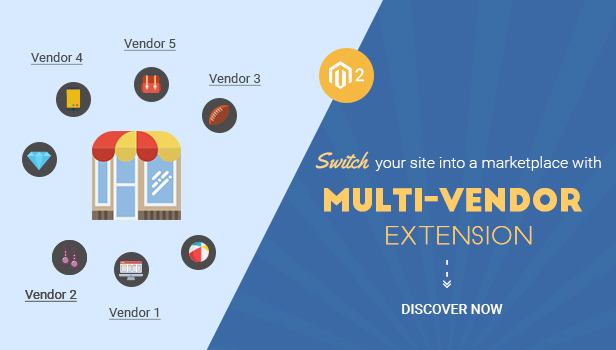 MultiStores - Magento 2 Megashop Theme support Multiple Stores - 2