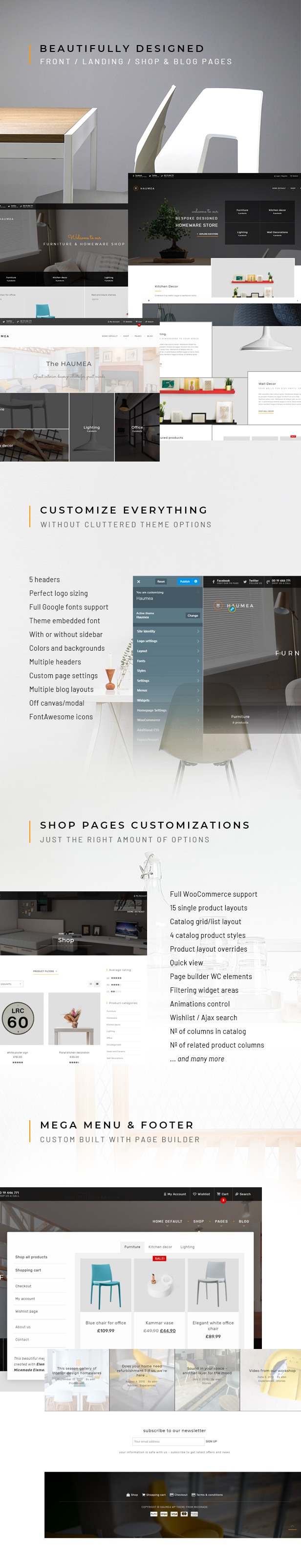 Haumea - E-commerce WP Theme for Homeware and Furniture - 3