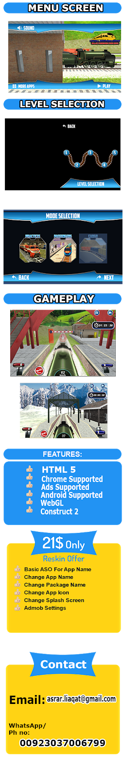 Metro train simulator arcade HTML5 game source code - 1