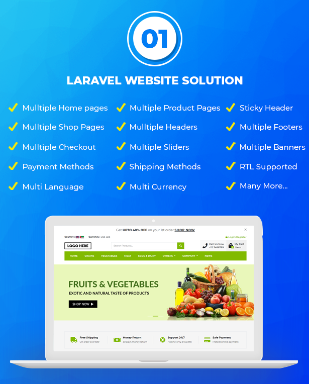 Best Ecommerce Solution with Delivery App For Grocery, Food, Pharmacy, Any Stores / Laravel + IONIC5 - 2