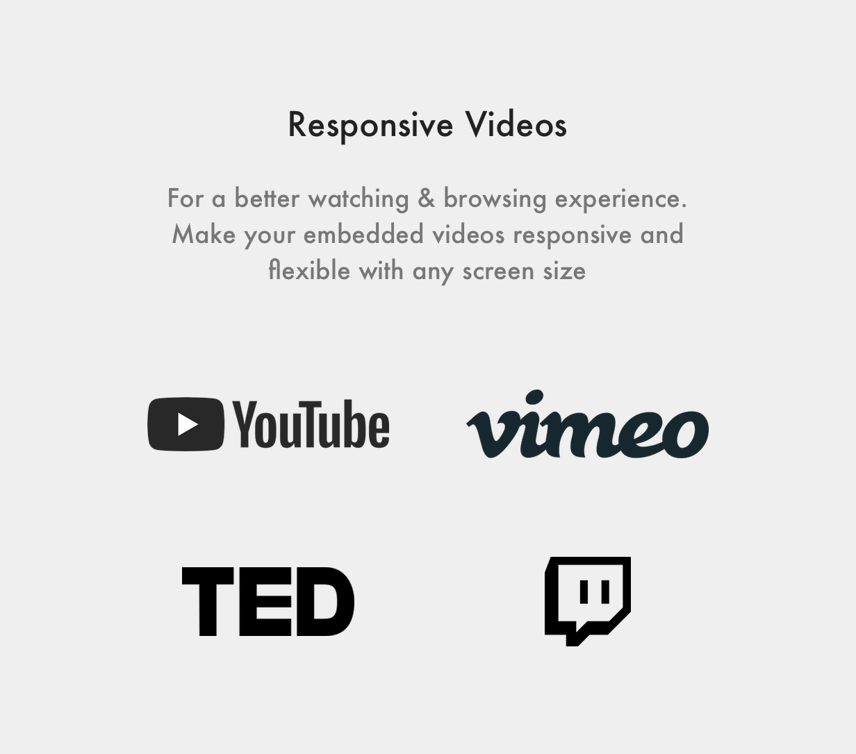 Nubia Jekyll Theme Responsive Videos (YouTube, Vimeo and TED)
