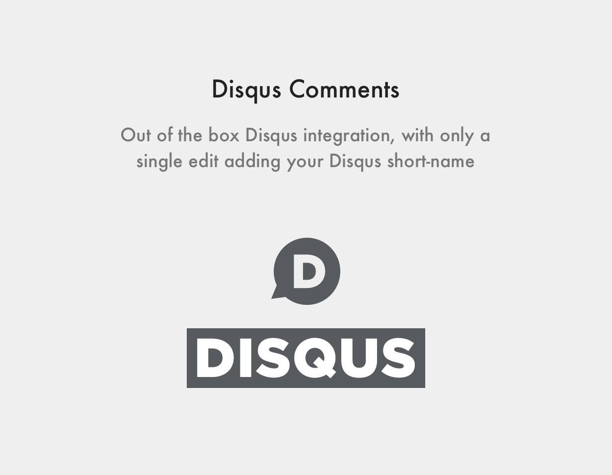 Nubia Jekyll Theme Disqus Comments Integration