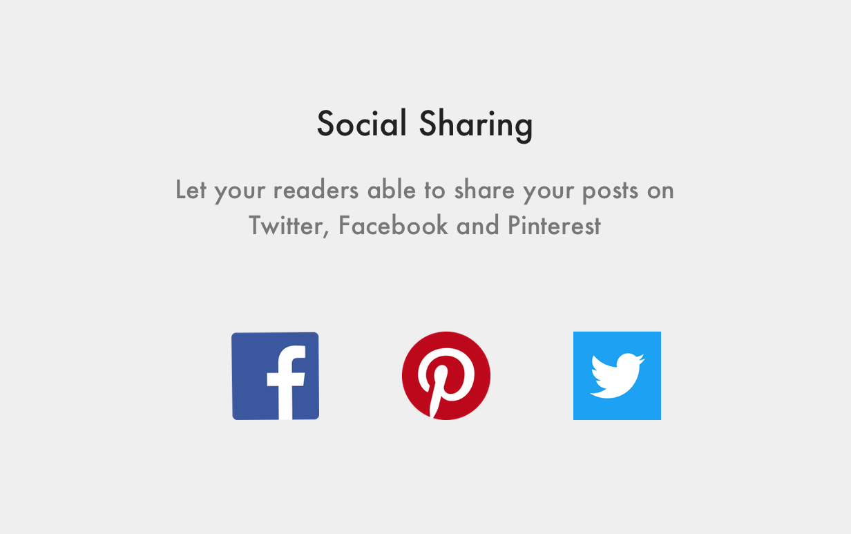 Nubia Jekyll Theme Social Media Sharing (Twitter, Facebook and Pinterest)