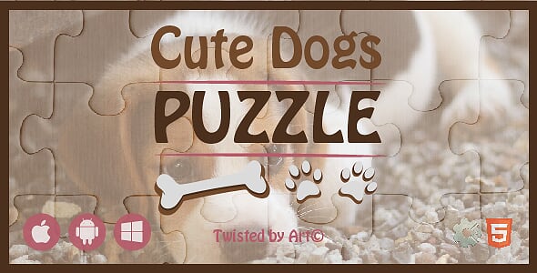 Cute Dogs Puzzle