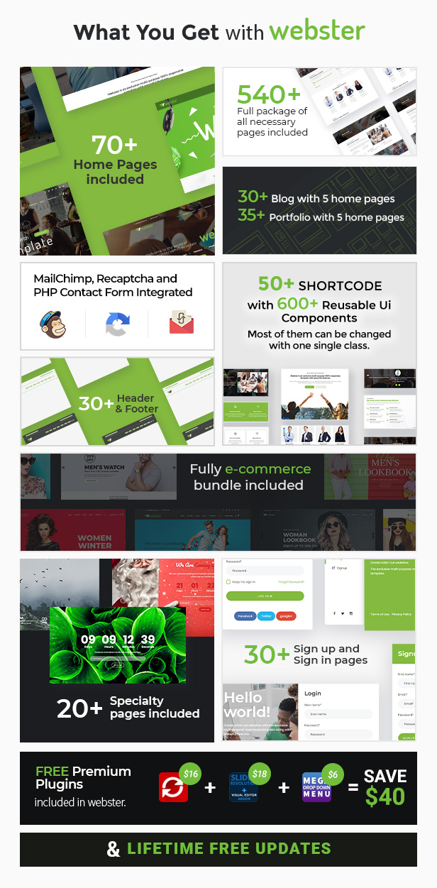 Webster - Responsive Multi-purpose HTML5 Template - 5