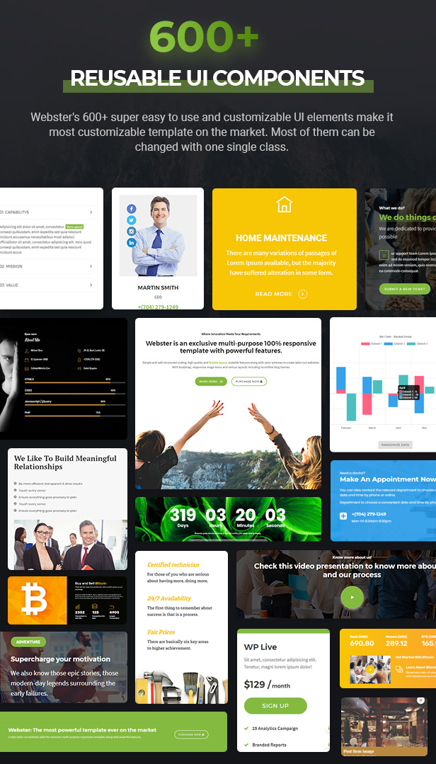 Webster - Responsive Multi-purpose HTML5 Template - 7