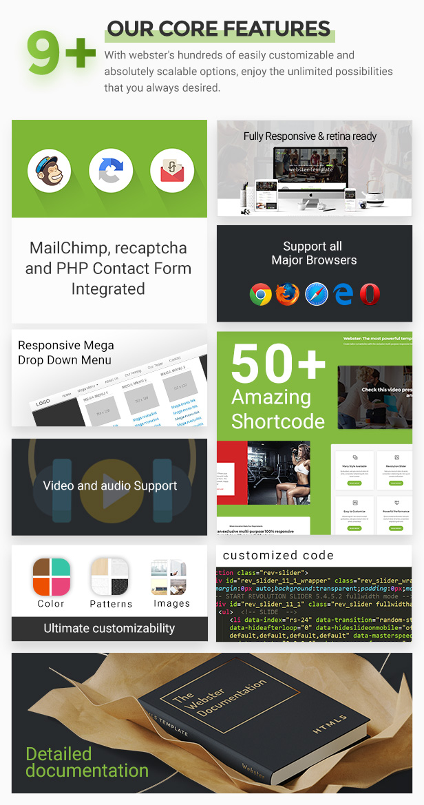 Webster - Responsive Multi-purpose HTML5 Template - 19