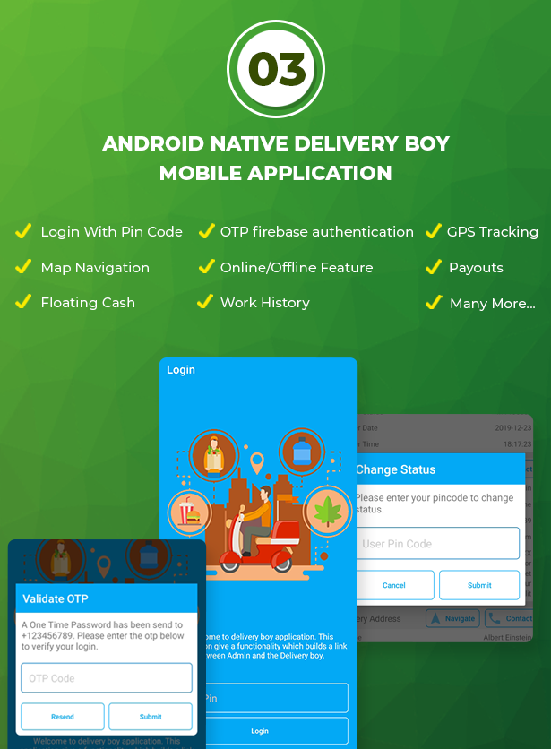 Ecommerce Solution with Delivery App For Grocery, Food, Pharmacy, Any Store / Laravel + Android Apps - 4