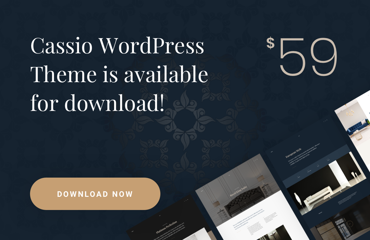 Download Cassio WordPress Theme