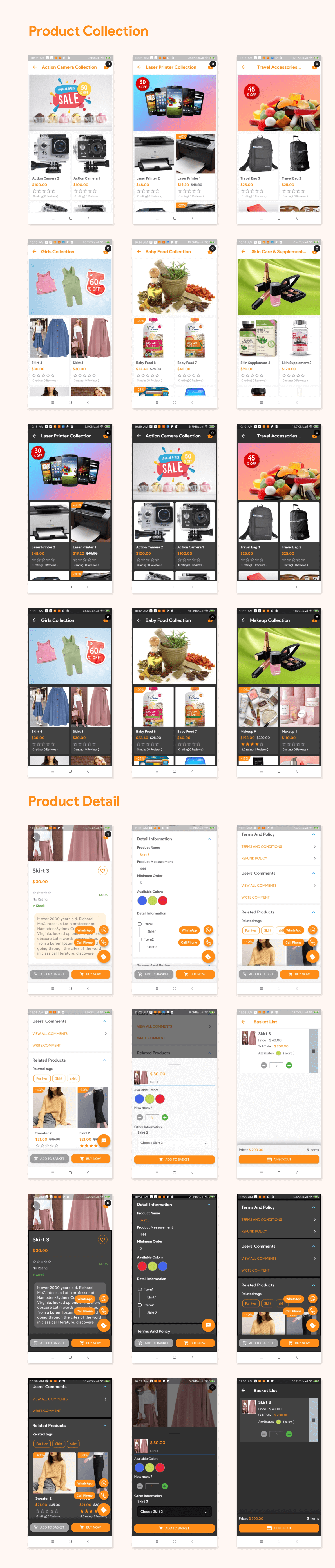 Flutter Multi-Store ( Ecommerce Mobile App for iOS & Android with same backend ) 1.3 - 10