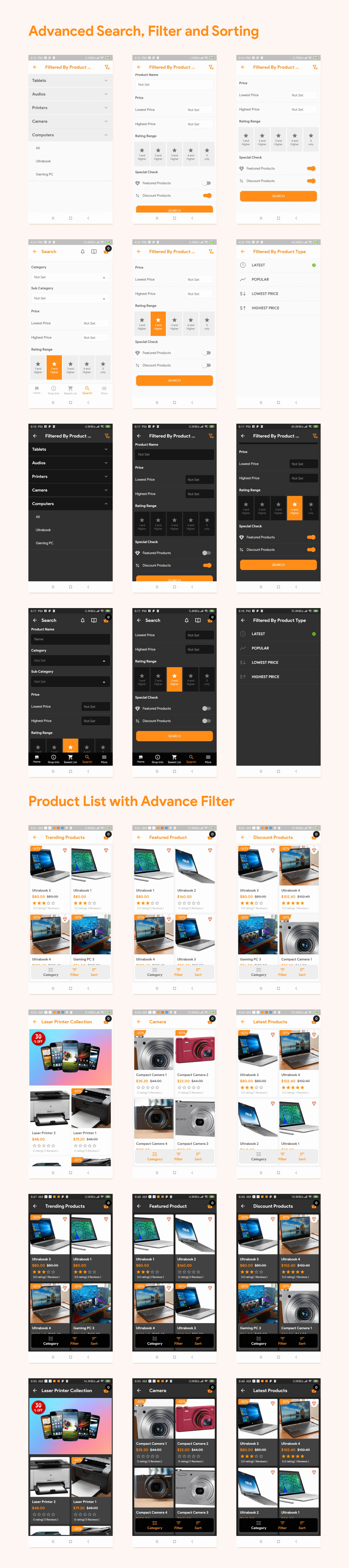 Flutter Multi-Store ( Ecommerce Mobile App for iOS & Android with same backend ) 1.3 - 9