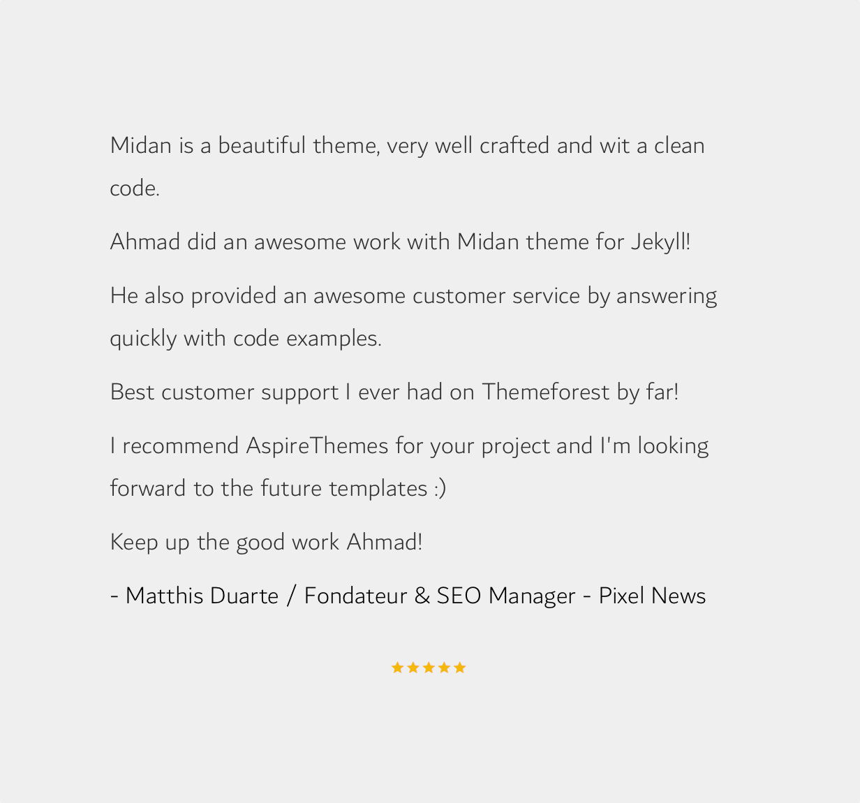 Midan - Clean and Fast Jekyll Blog Theme - 3