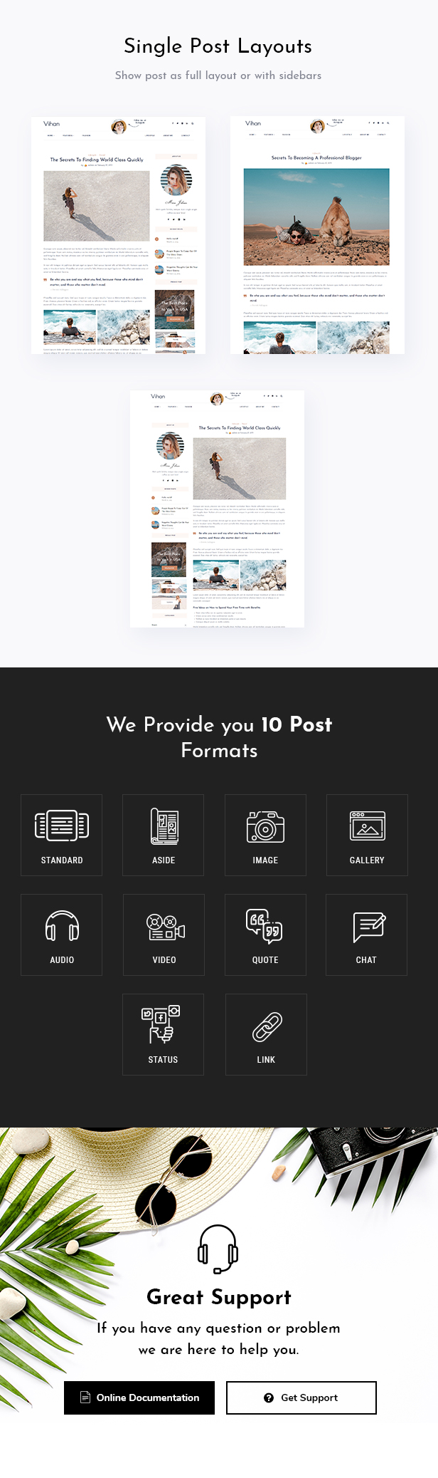 Vihan WordPress Theme