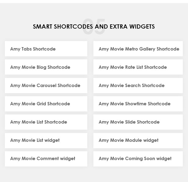 AmyMovie - Movie and Cinema WordPress Theme - 7