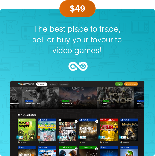 GamePort - Video Game Marketplace - 1