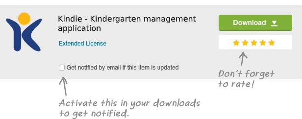Kindie - kindergarten management software