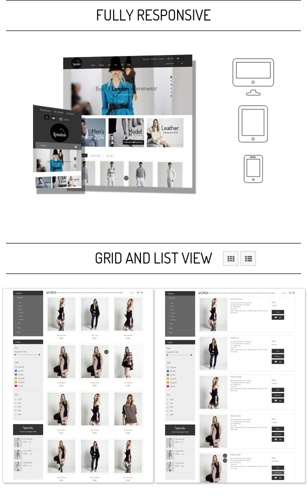 London Stars - Responsive Prestashop Theme - 4