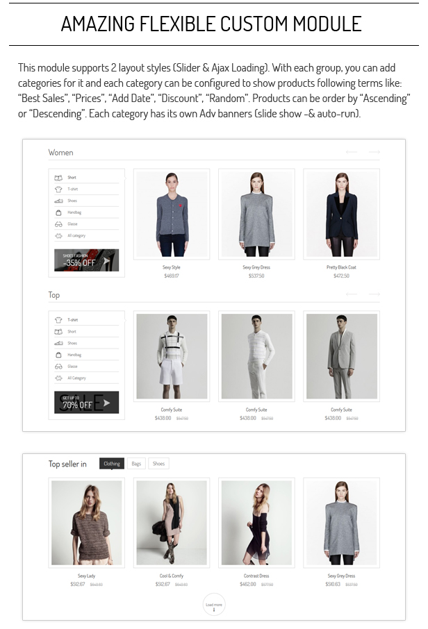 London Stars - Responsive Prestashop Theme - 10