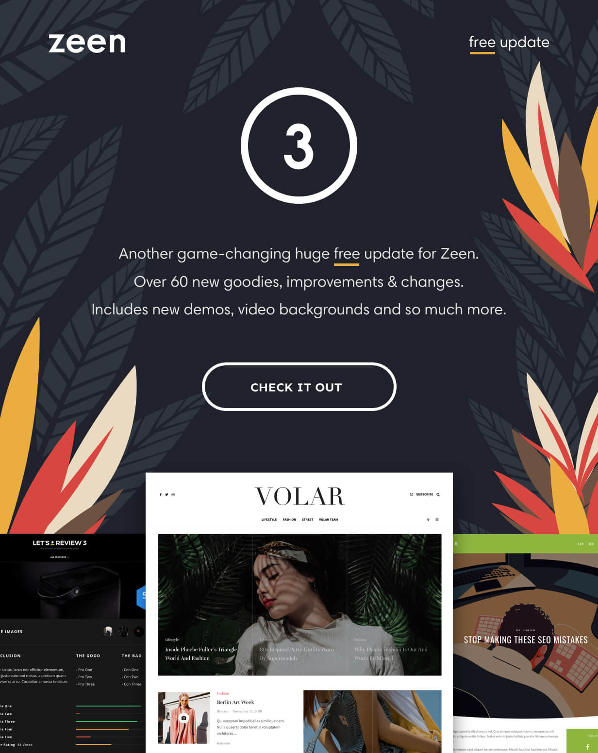 Zeen WordPress Magazine Theme Introduction