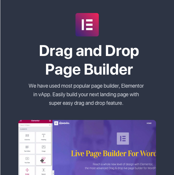 vApp | WordPress App Landing Page - 6