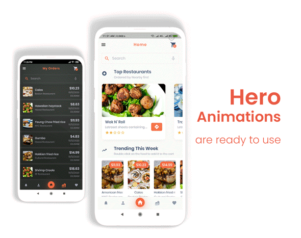 Food Delivery Flutter + PHP Laravel Admin Panel - 18