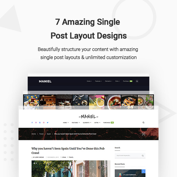 Maniel – Blog & Magazine WordPress Theme - 10