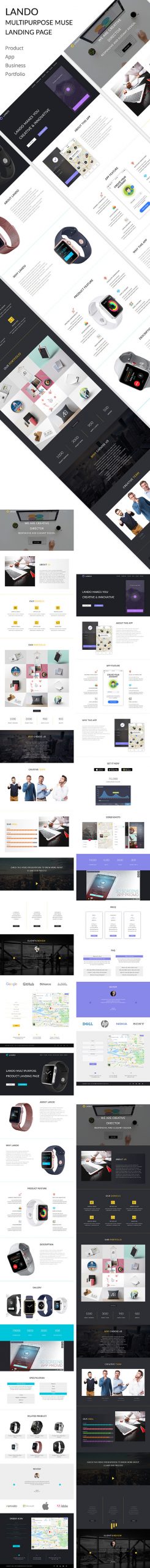 Lando_Multipurpose Muse Landing Page - 1