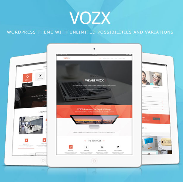 Vozx - Multipurpose & Event WordPress Theme - 1