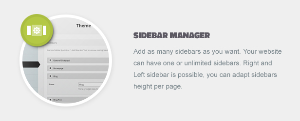 Sidebar Manager