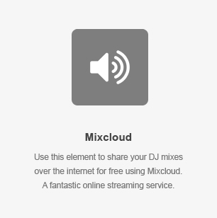 Mixcloud Element