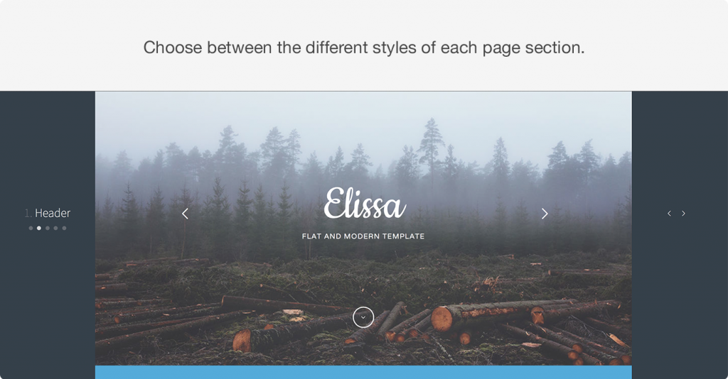 Elissa - Multipurpose One Page Muse Template - 2