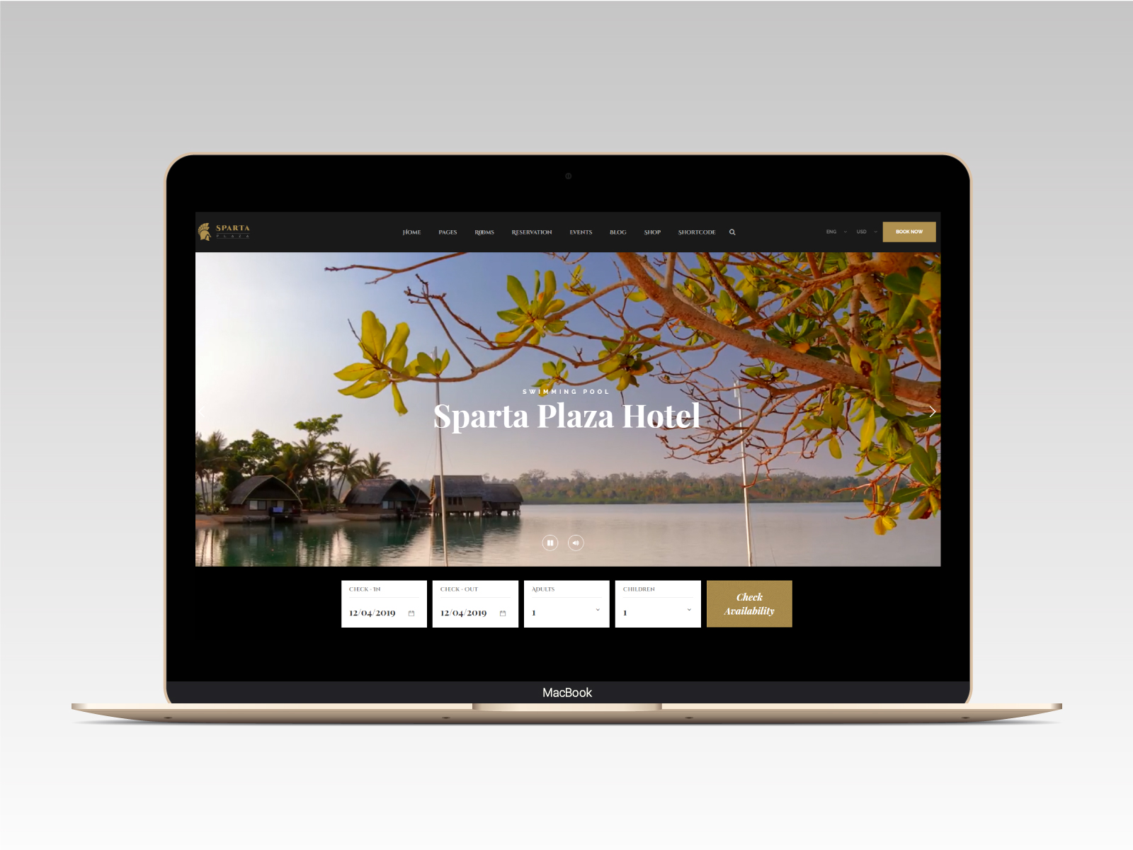 Sparta | Hotel & Resort HTML5 Template - 8