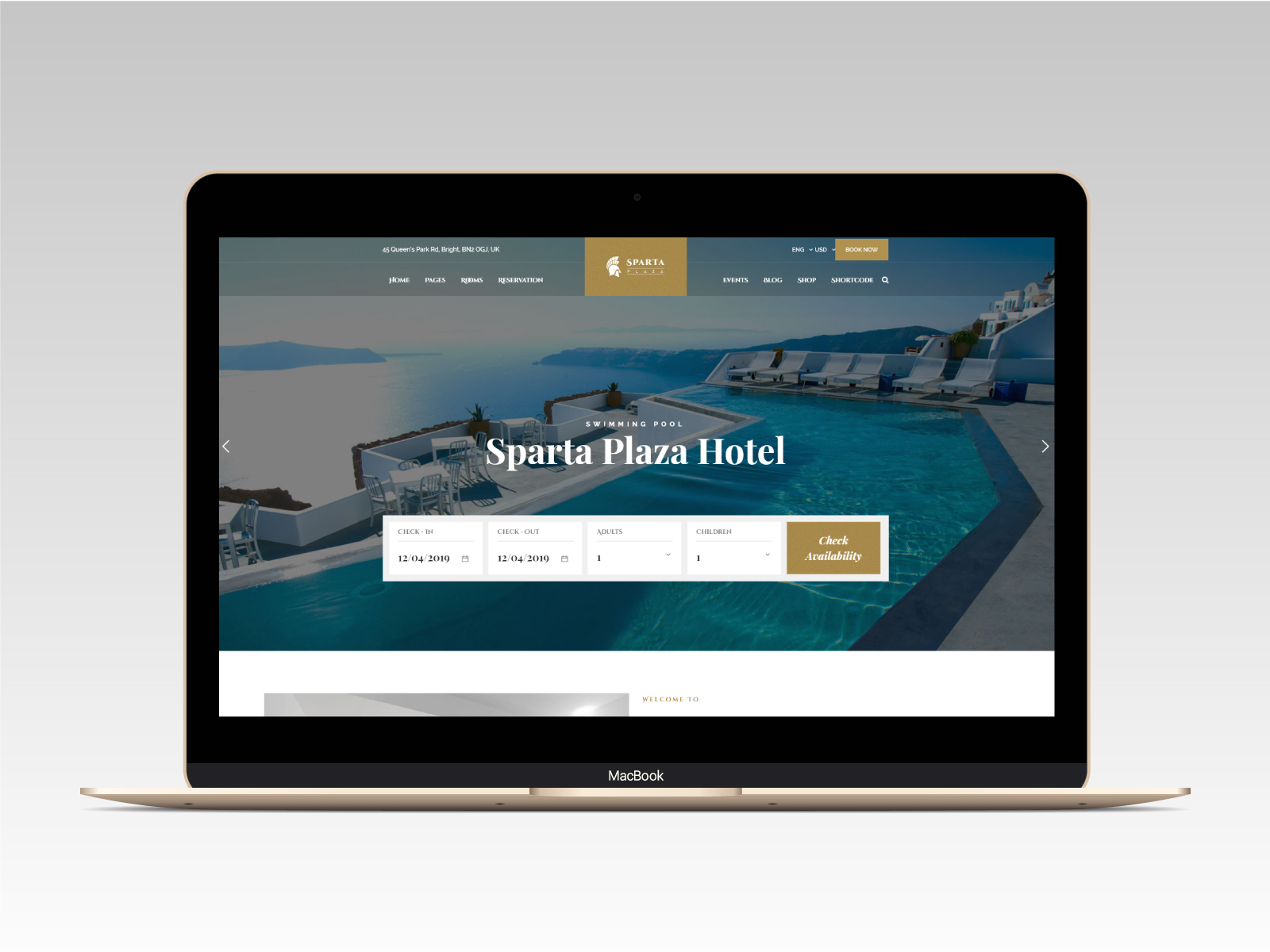 Sparta | Hotel & Resort HTML5 Template - 11
