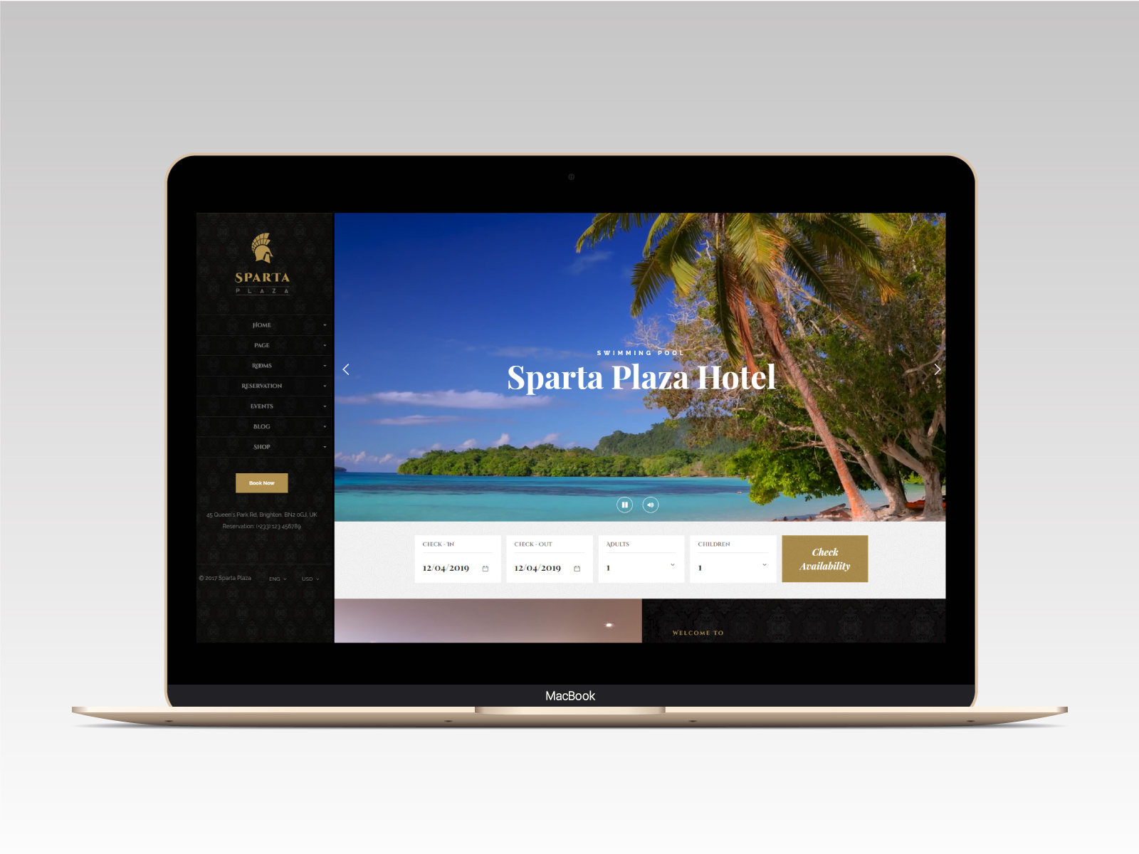 Sparta | Hotel & Resort HTML5 Template - 10