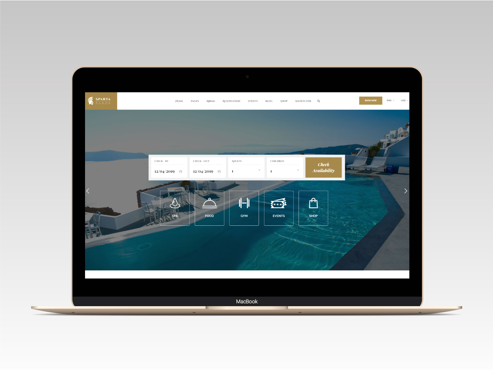 Sparta | Hotel & Resort HTML5 Template - 15