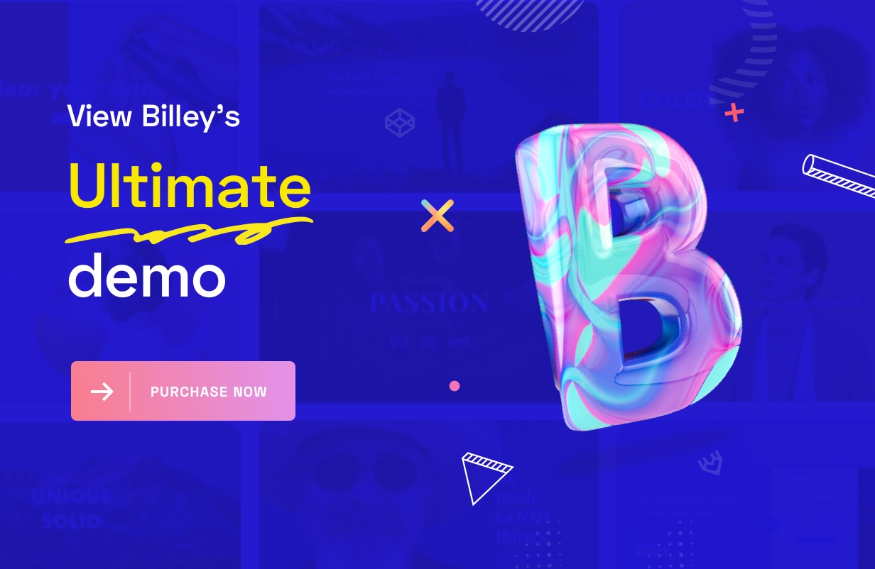 Billey - Creative Portfolio & Agency WordPress Theme - 6