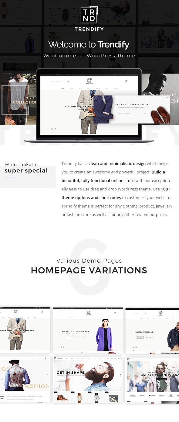 Trendify - Fashion eCommerce WordPress Theme - 8