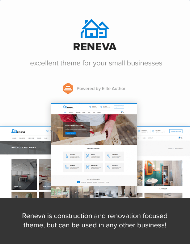 Reneva -  Small Business HTML Template - 2