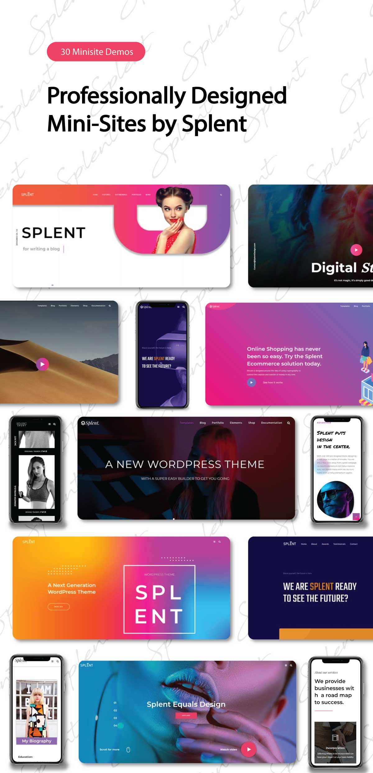 Splent | Responsive Multi-Purpose WordPress Theme - 3