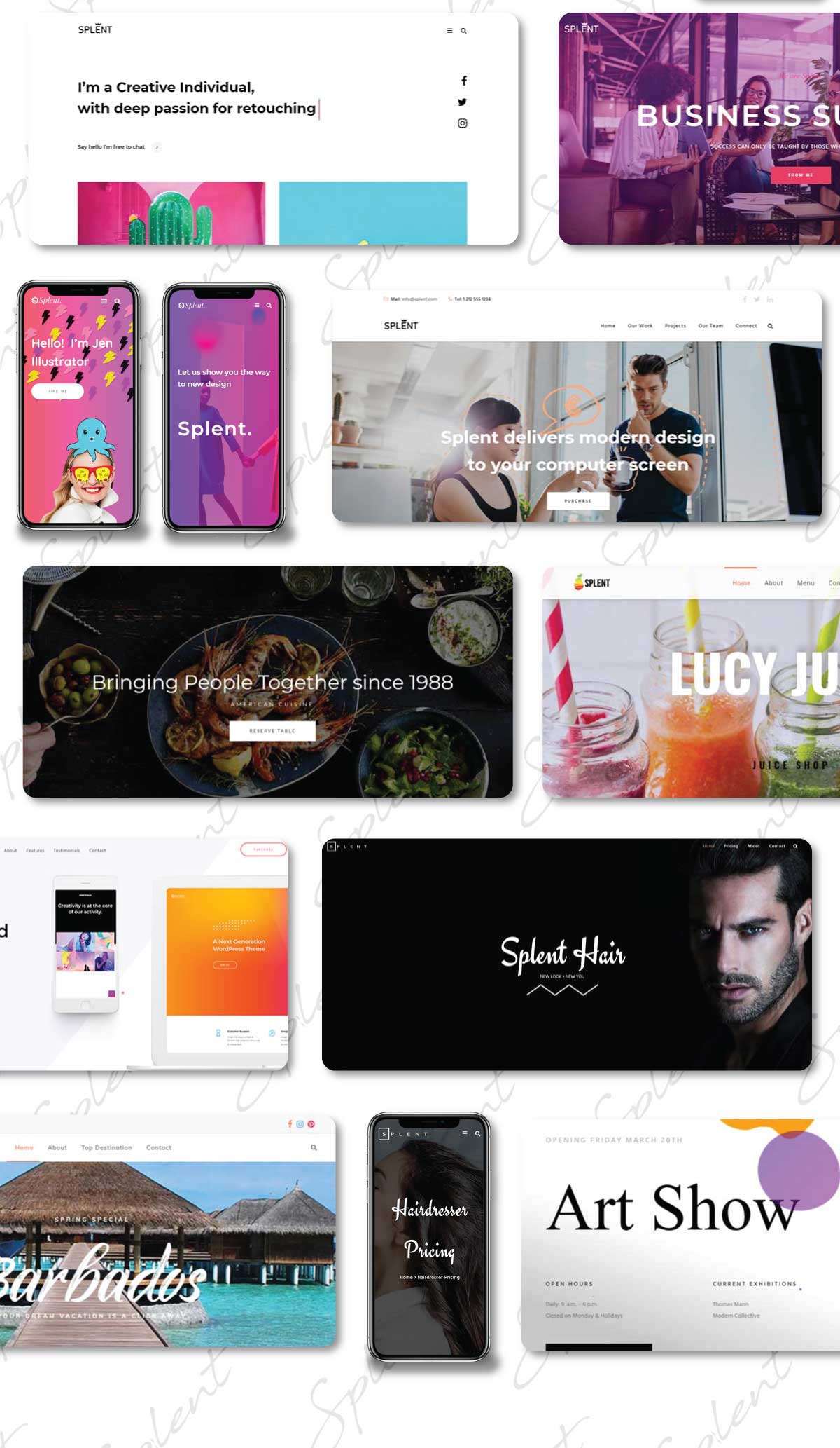 Splent | Responsive Multi-Purpose WordPress Theme - 4