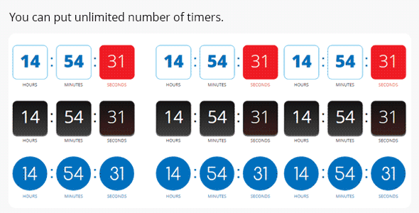 Easy Countdown Timer for Adobe Muse - 2