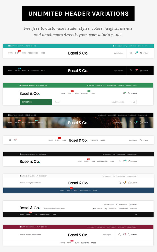 Basel - Lightweight Yet Powerful Opencart Theme - 8