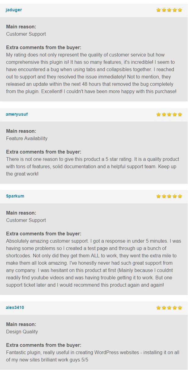 Customer Reviews