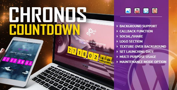 chronos-countdown-responsive-flip-timer-with-image-or-video-background-wordpress-plugin