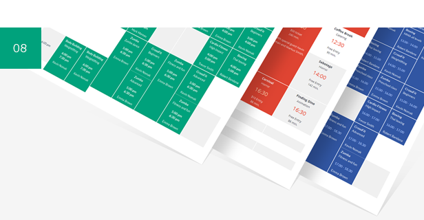 Timetable Responsive Schedule For WordPress - 10
