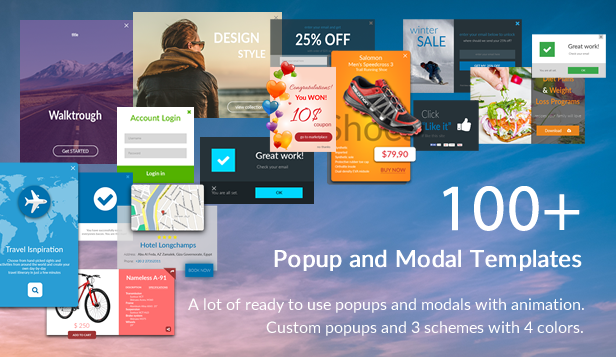 Popup and Modal JS plugin + Builder - Interaction Plus - 2