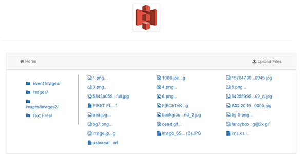 AWS S3 File Manager and Uploader - S3 Bucket API based PHP Script - 1